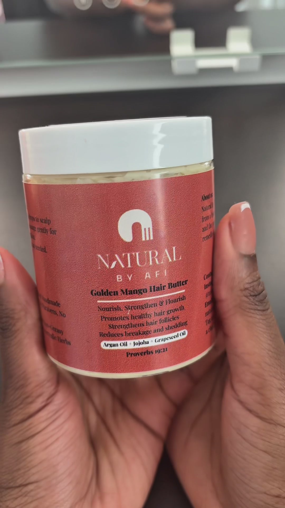 Golden Mango Hair Butter